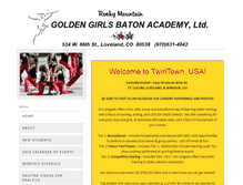 Tablet Screenshot of batonacademy.com